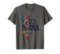 It's in My DNA Indigenous Native American Indian Day Pride T-Shirt