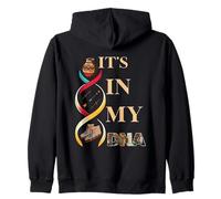 It's In My DNA indigenous Native American Indian Day Pride Zip Hoodie