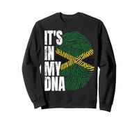 It's In My DNA Jamaican Flag Fingerprint Sweatshirt