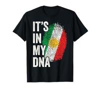 ITS IN MY DNA Kurdistan Flag Kurdish Roots Heritage Identity T-Shirt