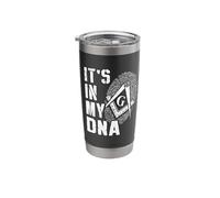 It's in My DNA Masonry Masonic Freemason Freemasonry Stainless Steel Insulated Tumbler