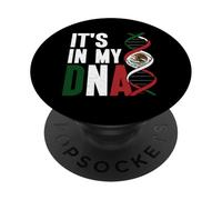 It's In My DNA Mexico Flag Hispanic Mexican Pride Mexiko PopSockets Adhesive PopGrip