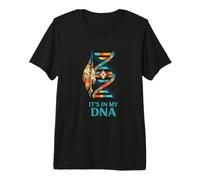 It's in My DNA Native American Indian Indigenous Day Pride Premium T-Shirt