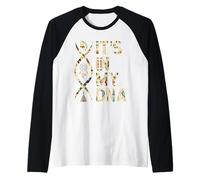 It's in My DNA Native American Raglan Baseball Tee