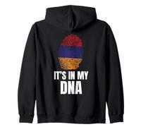 It's In My DNA Proud To Be From Armenia Zip Hoodie