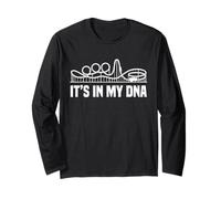 Its In My DNA Roller Coaster Rollercoaster Enthusiast Long Sleeve T-Shirt