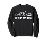 Its In My DNA Roller Coaster Rollercoaster Enthusiast Sweatshirt