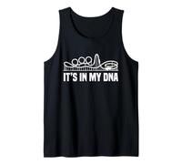 Its In My DNA Roller Coaster Rollercoaster Enthusiast Tank Top