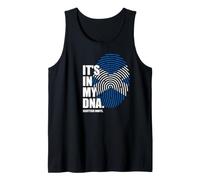 Its in My DNA Scottish Roots Scotland Flag Design Tank Top