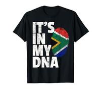 IT'S IN MY DNA South Africa African Flag National Pride T-Shirt