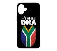 It's In My DNA South African Flag Proud South Africa ZAF Case for iPhone 16 Plus