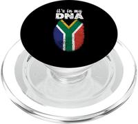 It's In My DNA South African Flag Proud South Africa ZAF PopSockets PopGrip for MagSafe