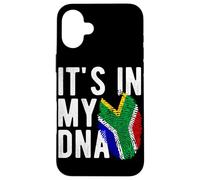 It's in My DNA South African National Flag South Africa Case for iPhone 16 Plus