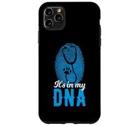 It's In My DNA Stethoscope Paw Vet Fingerprint Case for iPhone 11 Pro Max