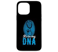 It's In My DNA Stethoscope Paw Vet Fingerprint Case for iPhone 13 Pro Max