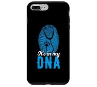It's In My DNA Stethoscope Paw Vet Fingerprint Case for iPhone 7 Plus/8 Plus