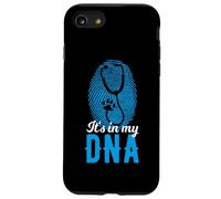 It's In My DNA Stethoscope Paw Vet Fingerprint Case for iPhone SE (2020) / 7/8
