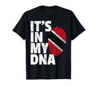 IT'S IN MY DNA Trinidad and Tobago Flag Pride National Roots T-Shirt