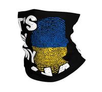 It'S In My Dna Ukraine Half Face Scarf Novelty Headband Washable Neck Scarf For Workout Sports Tennis 26X30CM