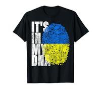 It's In My DNA Ukrainian Gifts Vyshyvanka Kozak Ukraine Flag T-Shirt