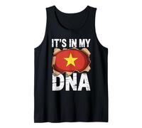 It's in My DNA Vietnamese Roots Vietnam Flag Tank Top