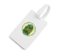 It's in My DNN Jamaican Flag Luggage Tag TPU Travel Suitcase Identifier Name ID Label Address Card for Women Men