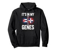 It's In My Genes Half Cuban Italian Roots Cuba Italy Pullover Hoodie