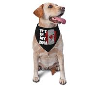 Its in MyCanada Flag Dog Bandana Pet Triangle Scarf Cats Bibs Adjustable Pets Kerchief 11.8X27.5 Inch
