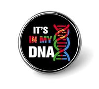 It's in MyEritrea Eritrean Roots Round Badge Men Women Bezel Pin Button Brooch Lapel Tie Pins for Suits Shirt Jacket Hat Costume Decorative