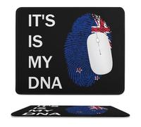 It's Is My DNA New Zealand Mouse Pad Waterproof Ultra-Thin Non-Slip Rubber Base Square Mouse Mat Gaming Mousepad 9.8"x11.8"