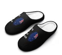 It's Is My DNA New Zealand Slippers Women Winter Warm Cotton Hotel Slippers Anti-Slip Indoor Slip-Ons House Shoes 7-8(39-40