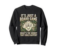 It's Just A Board Game Funny Jungle Adventure Retro Games Sweatshirt