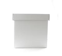 Its Just A Box 20" x 20" x 18" Inch Deep White Stackable Cake Box