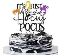 It's Just a Bunch of Hocus Pocus Cake Topper, Witch Hair Birthday, I Smell a Child, Halloween Witches Party Decorations
