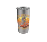 It's Just A Hill Get Over It Mountain Bike Stainless Steel Insulated Tumbler