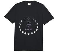 It's Just a Phase Design Featuring the Moon Phases Comfort Colors Adult Heavyweight T-Shirt