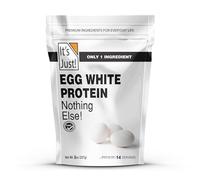 It's Just! - Egg White Protein Powder, Dried Egg Whites Protein, Meringue Ingredient, Non-GMO, USA Farms, Unflavored (8oz)