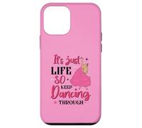 It's Just Life So Keep Dancing Through - Pink Witchy Case for iPhone 12 mini