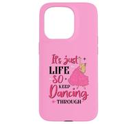 It's Just Life So Keep Dancing Through - Pink Witchy Case for iPhone 15 Pro