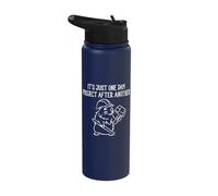 It's Just one Dam Project After Another Funny Beaver Dam Stainless Steel Insulated Water Bottle