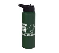 It's Just One Dam Project After Another Funny Beaver Stainless Steel Insulated Water Bottle