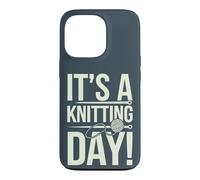 It's Knitting Day Product for Knitter Craft Crochet Knitting Case for iPhone 13 Pro