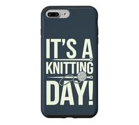 It's Knitting Day Product for Knitter Craft Crochet Knitting Case for iPhone 7 Plus/8 Plus