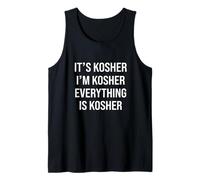 It's Kosher I'm Kosher Everything is Kosher Jewish Slang Tank Top