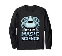 It's Like Magic But Science Physics Maglev Train Long Sleeve T-Shirt