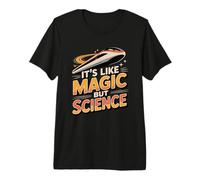 It's Like Magic But Science Physics Maglev Train Premium T-Shirt
