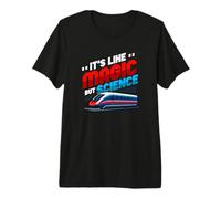 It's Like Magic But Science Physics Maglev Train Premium T-Shirt