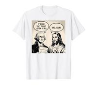 It's Like They Didn't Listen at All Bro Same Value Graphic T-Shirt, Men, White, L