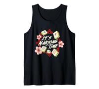 It's Mahjong Time - Mah Jong Player Casino Gambling Tank Top