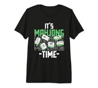 It's Mahjong Time, Tile Game Player, Mah Jong Premium T-Shirt